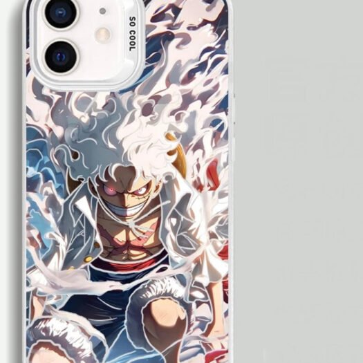 Luffy Onepiece Gear 5 Anime Phone Case Androids and IPhone 1